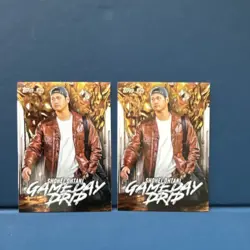 Topps MLB 2025 Gameday Drip GD-2 Shohei Ohtani Dodgers 2 Card Lot - Image 1