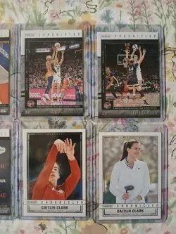 2025 Panini WNBA Caitlin Clark Chronicled Card Lot ×6 - Image 3