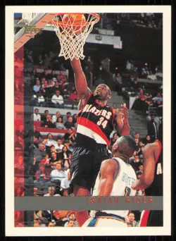 1997-98 Topps #190 Isaiah Rider Portland Trail Blazers Card - Image 1