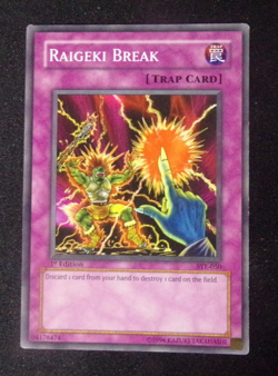 Raigeki Break (1st Edition) - SYE-050 Yugioh Card - Image 1