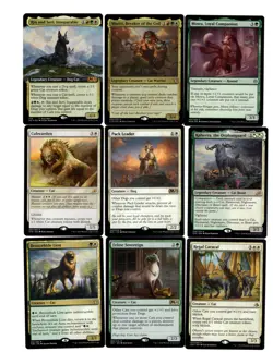 Dogs & Cats 100 Card Magic the Gathering Commander Deck-Mythic-Rare-Rin-Seri MTG - Image 1