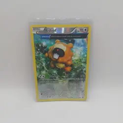 Pokemon TCG Primal Clash Bidoof Reverse Holo Uncommon Card 117/160 - Image 1