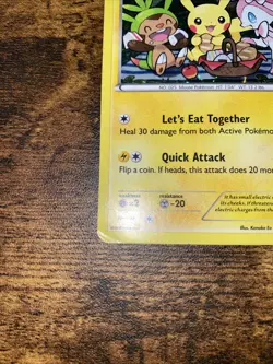 Pokemon Pikachu TCG XY Black Star Promos Holo Card XY95 HP! GREAT PRICE! - Image 3