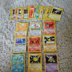 Pokemon Vintage Base Set Japanese 1st Edition Card Lot late 90s 2000 50 cards - Image 1