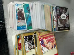 Lot (202) One Piece Cards OP09 UC (65) + OP11 (137) - Image 1