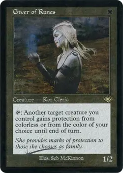 Giver of Runes (Retro Frame) (Foil Etched) -Foil Near Mint MTG - Image 1