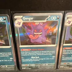 Gengar 050/088 Holo English Card Lot(4 Cards, One More Card not included in Pic) - Image 1