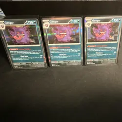 Gengar 050/088 Holo English Card Lot(4 Cards, One More Card not included in Pic) - Image 2