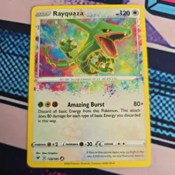 Rayquaza 138/185 Amazing Rare Vivid Voltage 2020 Pokemon Card - Image 1