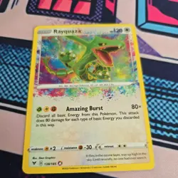 Rayquaza 138/185 Amazing Rare Vivid Voltage 2020 Pokemon Card - Image 3