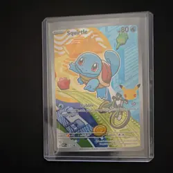 Pokemon Squirtle 80 HP Me: Mega Evolution Promo Stamped Card 039 Bubble Attack - Image 1