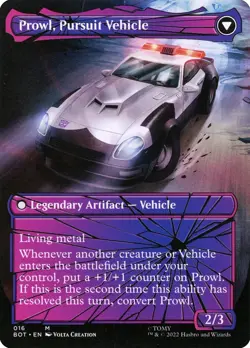 NM - Prowl, Stoic Strategist (Shattered Glass) - 16 - Universes Beyond: Trans... - Image 2