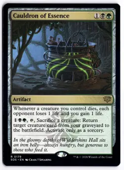 PRESALE Cauldron of Essence SOS 179 Magic: The Gathering R NM - Image 1