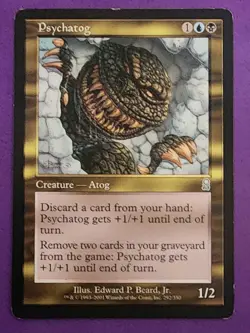 MTG Magic The Gathering - Psychatog - Odyssey LP (Lightly Played) - Image 1