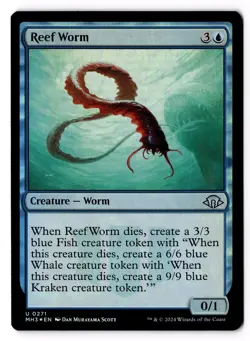 Reef Worm 271 Modern Horizons 3 Foil NM - Image 1