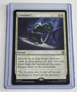 ContinueU #7 Commander: Teenage Mutant Ninja Turtles Rare Instant MTG NM/M - Image 1