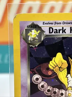 Dark Hypno #9 Holo Rare WoTC Pokemon TCG 2000 Team Rocket DMG - Image 4