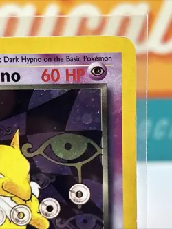 Dark Hypno #9 Holo Rare WoTC Pokemon TCG 2000 Team Rocket DMG - Image 5