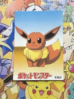 Pokemon Pikachu Vintage Pocket Monsters Vending HOLO Prism Sticker Nintendo 98 - Image 5