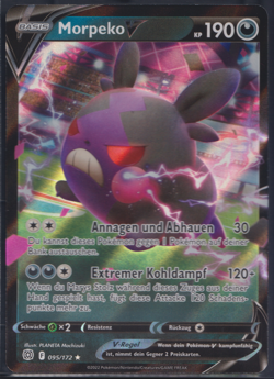 Morpeko V 095/172 Full Art - Strahlende Sterne - DE - NM - Pokemon TCG - Image 1