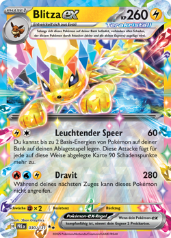 Pokemon Blitza ex Prismatische Entwicklungen 030/131 - Image 1