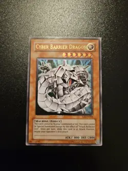 Yu-Gi-Oh! TCG Cyber Barrier Dragon Shadow of Infinity SOI-EN006 Ultimate Rare - Image 1