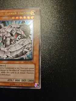 Yu-Gi-Oh! TCG Cyber Barrier Dragon Shadow of Infinity SOI-EN006 Ultimate Rare - Image 3
