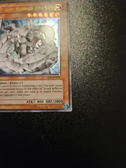 Yu-Gi-Oh! TCG Cyber Barrier Dragon Shadow of Infinity SOI-EN006 Ultimate Rare - Image 5