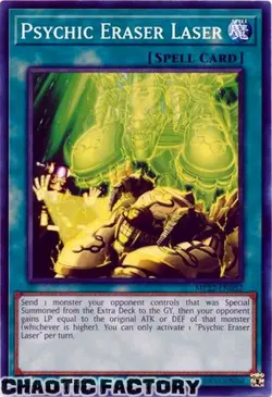 YUGIOH MP22-EN052 Psychic Eraser Laser Common 1st Edition NM - Image 1