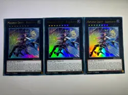 3 x Magikey Deity - Ashtartu MP24-EN232 Ultra Rare 1st Edition YuGiOh Playset - Image 1
