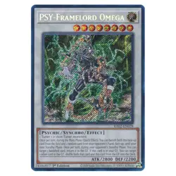 YuGiOh 25th Anniversary Rarity Collection II PSY-Framelord Omega (Secret Rare... - Image 1