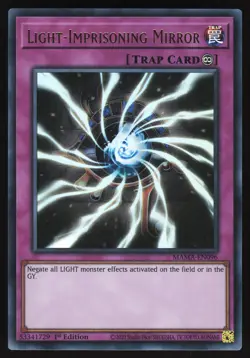 Light-Imprisoning Mirror - MAMA-EN096 - Ultra Rare - 1st Edition Yugioh - Image 1