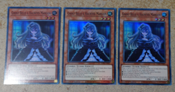 GHOST BELLE & HAUNTED MANSION x3 RA01-EN011 SUPER 1st Ed YUGIOH *NEW & MINT* - Image 1
