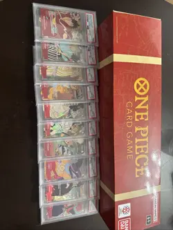 Sequential 1st Anniversary Set One Piece Psa 10 With Original Box - Image 1