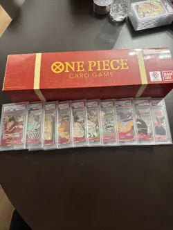 Sequential 1st Anniversary Set One Piece Psa 10 With Original Box - Image 2