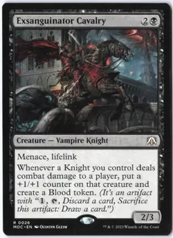 Exsanguinator Cavalry R Commander: March of the Machine 26 LP - Image 1