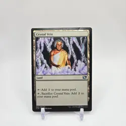 Crystal Vein 1x MTG Commander 2014 MP #289/337 - Image 1