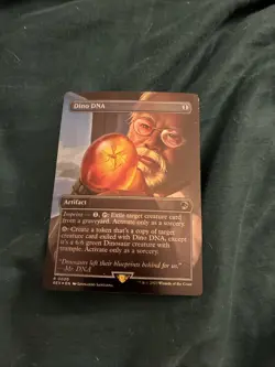 Dino DNA (Borderless) Universes Beyond: Jurassic Pikachu World Collection Foil - Image 1