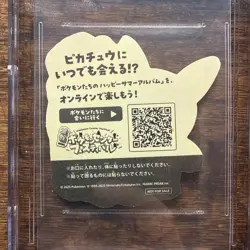 2025 POKEMON CENTER PROMO STICKERS MEGA FUN PIKACHU CGC 10 GEM MINT - Image 5