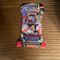 Pokemon TCG: Mega Evolution Phantasmal Flames Sleeved Booster Pack - 10 Cards - Image 1