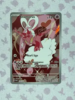 Enamorus Twilight Masquerade Illustration Rare Pokemon TCG Card 180/167 - Image 1