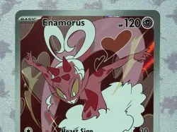 Enamorus Twilight Masquerade Illustration Rare Pokemon TCG Card 180/167 - Image 3