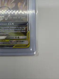 Pokemon TCG Espeon & Deoxys GX SM240 Black Star Promo Holo - NM - Image 3