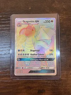 Pokemon Dragonite GX 248/236 SM-Unified Minds Holo 250 HP English Card - Image 1