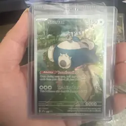 Snorlax SVP 051 Pokemon Black Star Promo 151 Scarlet and Violet sealed - Image 1