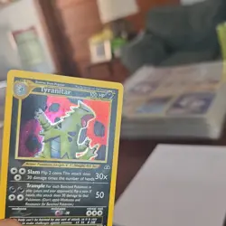 Tyranitar 12/75 Neo Discovery 1st Edition Holo Rare 100 HP Stage 2 Pokemon Card - Image 3