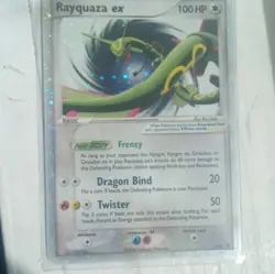 Pokemon Rayquaza ex 039/107 EX Deoxys Ultra Rare Holo 100 HP Dragon English - Image 1