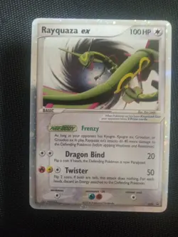 Pokemon Rayquaza ex 039/107 EX Deoxys Ultra Rare Holo 100 HP Dragon English - Image 3