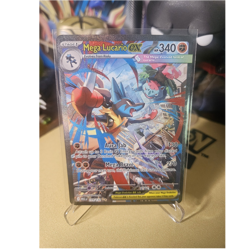 Pokemon Mega Lucario ex 179/132 Me01 Illustration Rare Holo 340 HP - Image 1