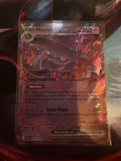 Mismagius ex 036/094 Double Rare Pokemon TCG Phantasmal Flames English NM - Image 1